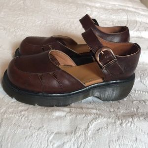Vintage 90s Dr Martens Leather Shoes